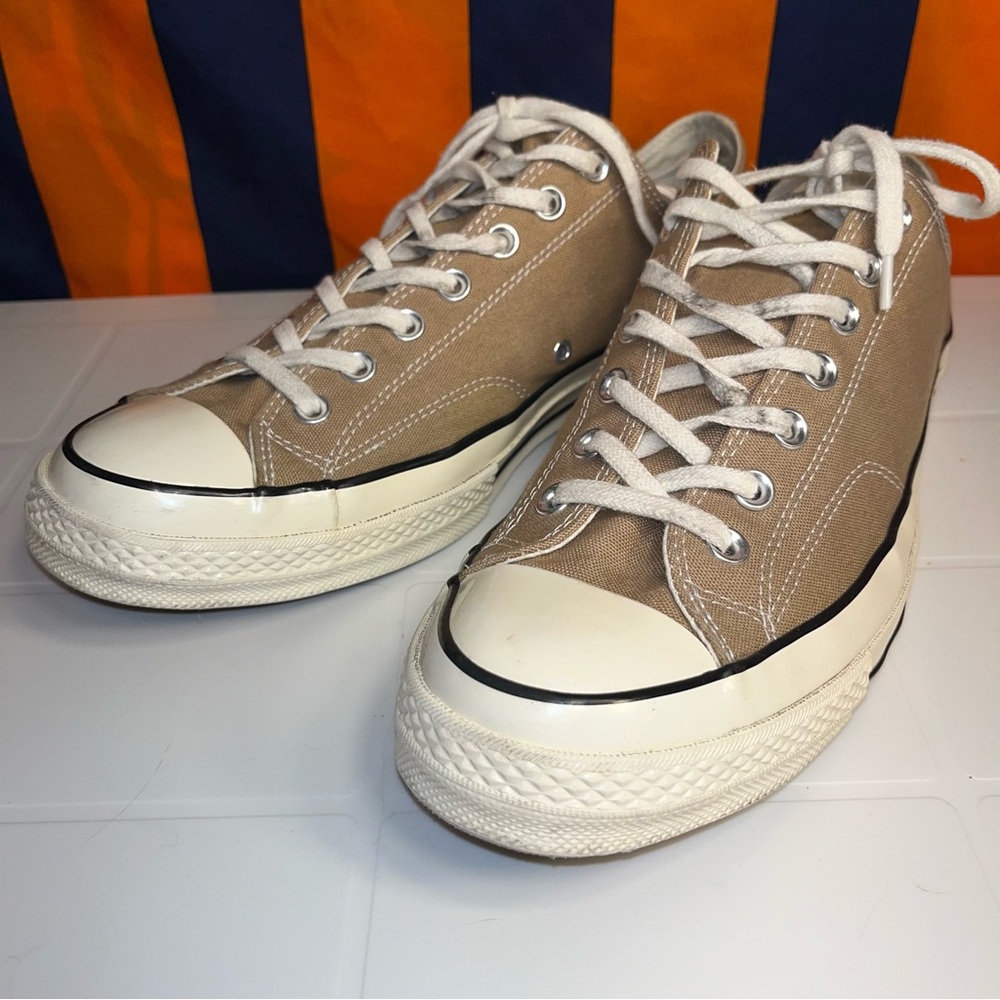 CONVERSE Unisex Shoes Chuck 70 Vintage Cargo/Egret/Black men’s size 12 women 14